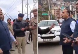 Himachal News : शिमला में भारी बवाल! पुलिस से भिड़े पूर्व कांग्रेस नेता, बोले-“मेरा अपहरण करना चाहती है पुलिस!”