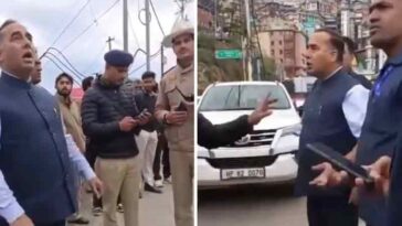 Himachal News : शिमला में भारी बवाल! पुलिस से भिड़े पूर्व कांग्रेस नेता, बोले-“मेरा अपहरण करना चाहती है पुलिस!”