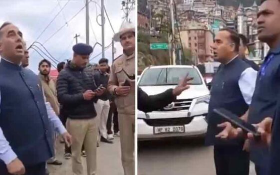Himachal News : शिमला में भारी बवाल! पुलिस से भिड़े पूर्व कांग्रेस नेता, बोले-“मेरा अपहरण करना चाहती है पुलिस!”