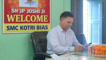 पांवटा साहिब: जीवन प्रकाश जोशी बने कोटड़ी ब्यास स्कूल के नए प्रिंसिपल, बढ़ीं उम्मीदें