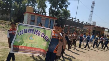 विश्व पृथ्वी दिवस: पांवटा साहिब के कोटड़ी व्यास स्कूल में रैली और प्रतियोगिताओं से जागरूकता बढ़ी