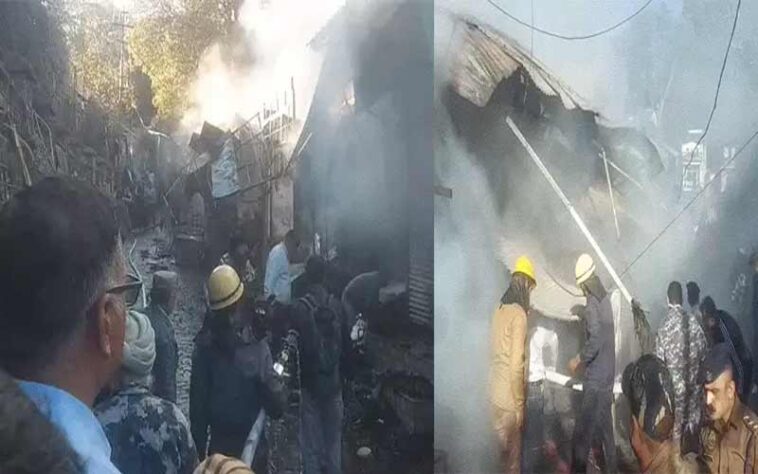 Himachal News Update: 100 साल पुरानी हेरिटेज मार्केट में भीषण अग्निकांड! 8 दुकानें जलकर राख, 8 सिलेंडर ब्लास्ट