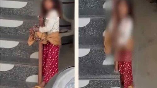 हिमाचल में दरिंदगी: अमरूद तोड़ने पर रिटायर्ड फौजी ने 6 साल की बच्ची को रेलिंग से बांधकर पीटा! मर्चेंट नेवी कैप्टन ने देवदूत बनकर बचाया