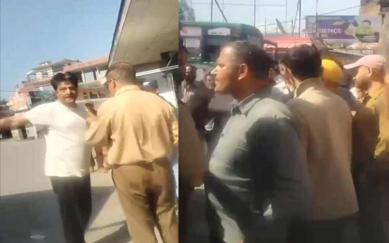 पांवटा साहिब बस अड्डे पर बवाल: नई HRTC बस को निजी ऑपरेटर ने रोका! यात्रियों को झेलनी पड़ी परेशानी