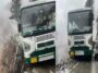 HRTC Bus Accident: पहाड़ी से बरसे पत्थर और हवा में लटक गई एचआरटीसी बस! ड्राइवर की एक ‘ब्रेक’ ने बचाई 20 यात्रियों की जान