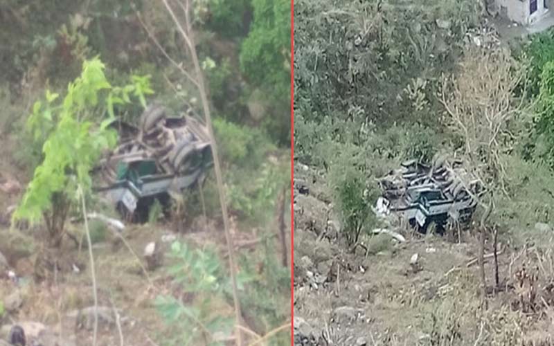 HRTC Bus Accident: बस को बैक कर रहा था चालक! तभी हुआ हादसा, खाई में गिरते ही उड़े परखच्चे