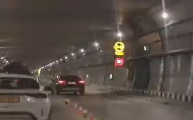 Himachal News Alert: UP के पर्यटक ने उड़ाई नियमों की धज्जियां! रोंग साइड ओवरटेकिंग का वीडियो वायरल, काटा मोटा चालान