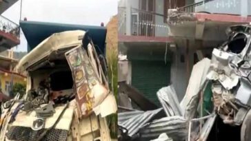 Accident In Himachal: हिमाचल में बेकाबू डंपर ने भवन और गाड़ी को मारी टक्कर! 26 साल के चालक ने गवाई जान