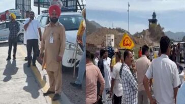 Himachal News: गरामोड़ बैरियर पर पंजाब के विभिन्न संगठनों का धरना! प्रवेश शुल्क बंद करने की मांग, सैकड़ों वाहन जाम में फंसे