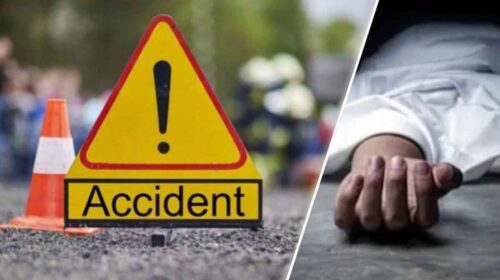 दर्दनाक हादसा: खाई में गिरा पिकअप, एक की मौ*त, तीन घायल