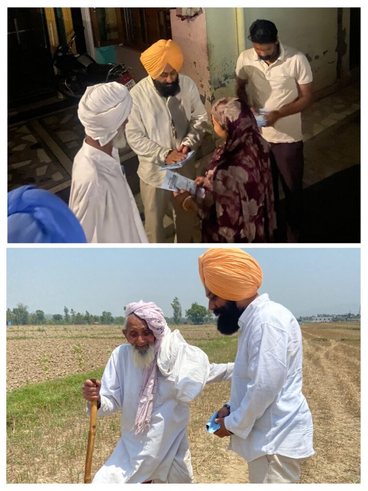 Paonta Sahib: भगवानपुर में परविंदर सिंह बिट्टू का जनसंपर्क तेज, चुनावी माहौल में बढ़ा समर्थन