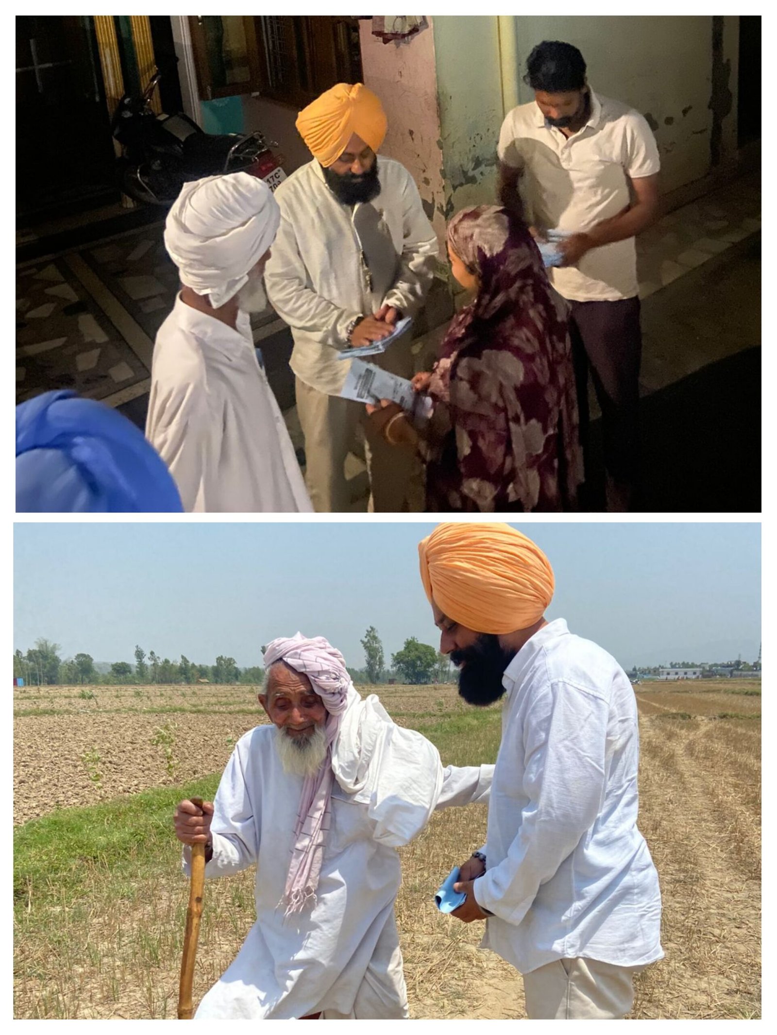 Paonta Sahib: भगवानपुर में परविंदर सिंह बिट्टू का जनसंपर्क तेज, चुनावी माहौल में बढ़ा समर्थन