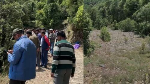 संगड़ाह सड़क हादसा: खाई में गिरी कार, महिला शिक्षिका व बेटी सहित 4 की मौ*त