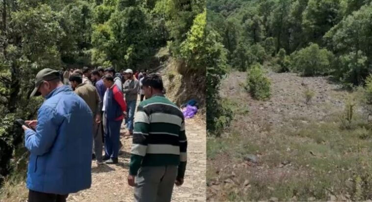 संगड़ाह सड़क हादसा: खाई में गिरी कार, महिला शिक्षिका व बेटी सहित 4 की मौ*त