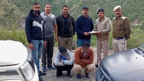 Sirmaur News: 10.54 ग्राम चिट्टा बरामद, नौहराधार-राजगढ़ रोड पर 2 तस्कर गिरफ्तार