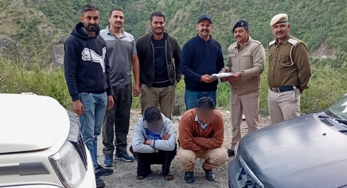 Sirmaur News: 10.54 ग्राम चिट्टा बरामद, नौहराधार-राजगढ़ रोड पर 2 तस्कर गिरफ्तार