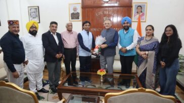 राज्यपाल कविंद्र गुप्ता को “हिन्द की चादर” कार्यक्रम का न्योता, पांवटा साहिब आने का दिया आश्वासन