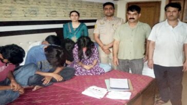 हिमाचल के होटल में चल रहा था नशे का खेल: 15.85 ग्राम चिट्टा के साथ 5 पकड़े, दो नाबालिग लड़कियां भी शामिल