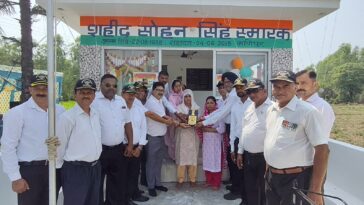 पांवटा साहिब : देशभक्ति के नारों से गूंजा मानपुर देवड़ा, शहीदी दिवस पर अमर शहीद सोहन सिंह को नमन