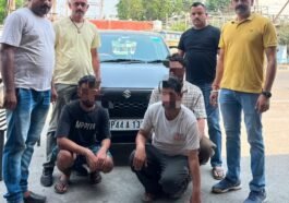 पांवटा साहिब में तीन युवकों से 9.22 ग्राम चिट्टा बरामद, तीन लोग गिरफ्तार