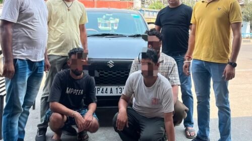 पांवटा साहिब में तीन युवकों से 9.22 ग्राम चिट्टा बरामद, तीन लोग गिरफ्तार