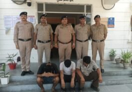 पांवटा साहिब में पुलिस की बड़ी कार्रवाई, 9.22 ग्राम चिट्टा के साथ तीन युवक गिरफ्तार