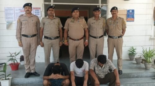 पांवटा साहिब में पुलिस की बड़ी कार्रवाई, 9.22 ग्राम चिट्टा के साथ तीन युवक गिरफ्तार
