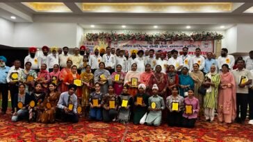 पांवटा साहिब में ऑल इंडिया सैनी समाज की अनूठी पहल: मेधावी छात्रों को किया सम्मानित, शिक्षा और समाज सेवा का दिया संदेश