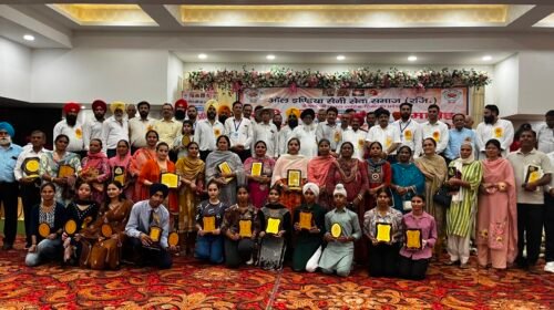पांवटा साहिब में ऑल इंडिया सैनी समाज की अनूठी पहल: मेधावी छात्रों को किया सम्मानित, शिक्षा और समाज सेवा का दिया संदेश