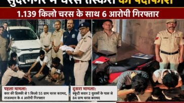 Himachal Pradesh: चरस तस्करी पर बड़ा एक्शन! 1.139 किलो चरस के साथ 6 आरोपी गिरफ्तार