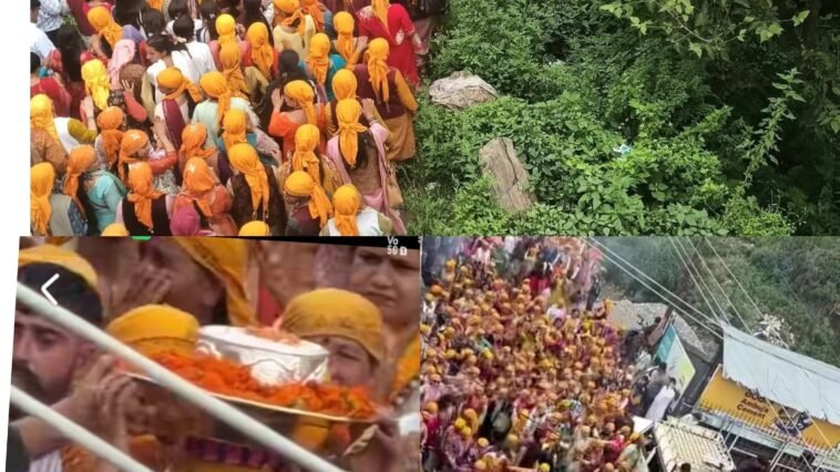 सिरमौर: पश्मी में उमड़ी आस्था की लहर, 1500 से अधिक धियांटियों ने महासू महाराज को चढ़ाए 2 किलो चांदी के डोरिया