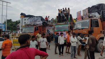 कांवड़ यात्रा के रूट पर बवाल! पांवटा साहिब में प्रशासन और श्रद्धालुओं के बीच बनी विवाद की स्थिति….