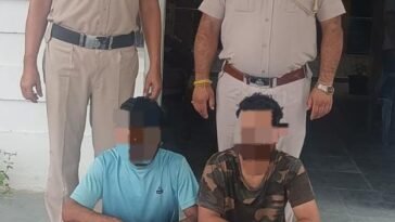 पांवटा में 5.95 ग्राम चिट्टे के साथ दो युवक गिरफ्तार, SIU ने दबिश देकर पकड़ा
