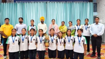 पांवटा साहिब के गुरु नानक मिशन स्कूल की बेटियों का जलवा, CBSE क्लस्टर बास्केटबॉल में बनीं रनर-अप