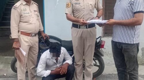 पांवटा साहिब में 4.14 ग्राम चिट्टे के साथ युवक गिरफ्तार, पुलिस ने बाइक भी जांची…