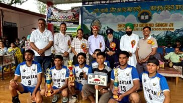 Paonta Sahib: भगानी स्कूल ने वॉलीबॉल में मारी बाजी, फाइनल में जामना को 2-0 से हराया