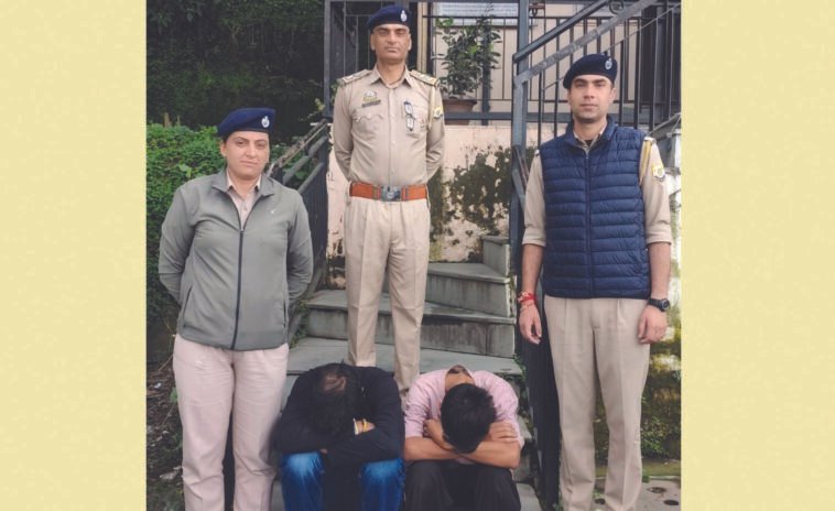 Himachal Pradesh: राजधानी में चिट्टे के साथ MDMA बरामद, चंडीगढ़ के तस्कर समेत 2 गिरफ्तार