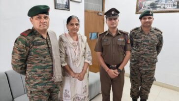 गुरु नानक मिशन पब्लिक स्कूल पांवटा साहिब पहुंचे कर्नल जेएस चौहान, NCC कैडेट्स को दिया अनुशासन और एकता का संदेश