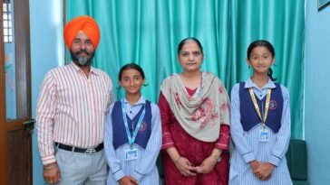 Paonta Sahib: गुरु नानक मिशन स्कूल की दो छात्राओं का राष्ट्रीय बास्केटबॉल चैंपियनशिप के लिए चयन, पालवी और वेदांशी ने बढ़ाया स्कूल का गौरव
