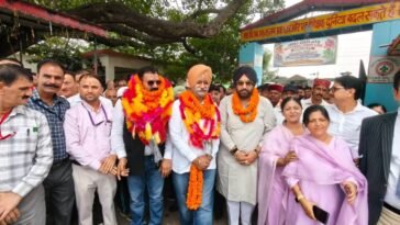 पांवटा साहिब: मानपुर देवड़ा में 67वीं राज्य स्तरीय खेलकूद प्रतियोगिता का आगाज, पहाड़ी नाटी और भांगड़े ने मोहा मन