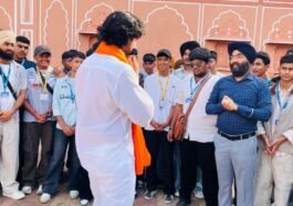 जयपुर में महाराजा पदमनाभ सिंह से मिले GNMPS के छात्र, शाही मुलाकात ने बनाया राजस्थान दौरा यादगार
