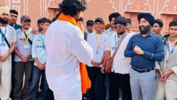जयपुर में महाराजा पदमनाभ सिंह से मिले GNMPS के छात्र, शाही मुलाकात ने बनाया राजस्थान दौरा यादगार