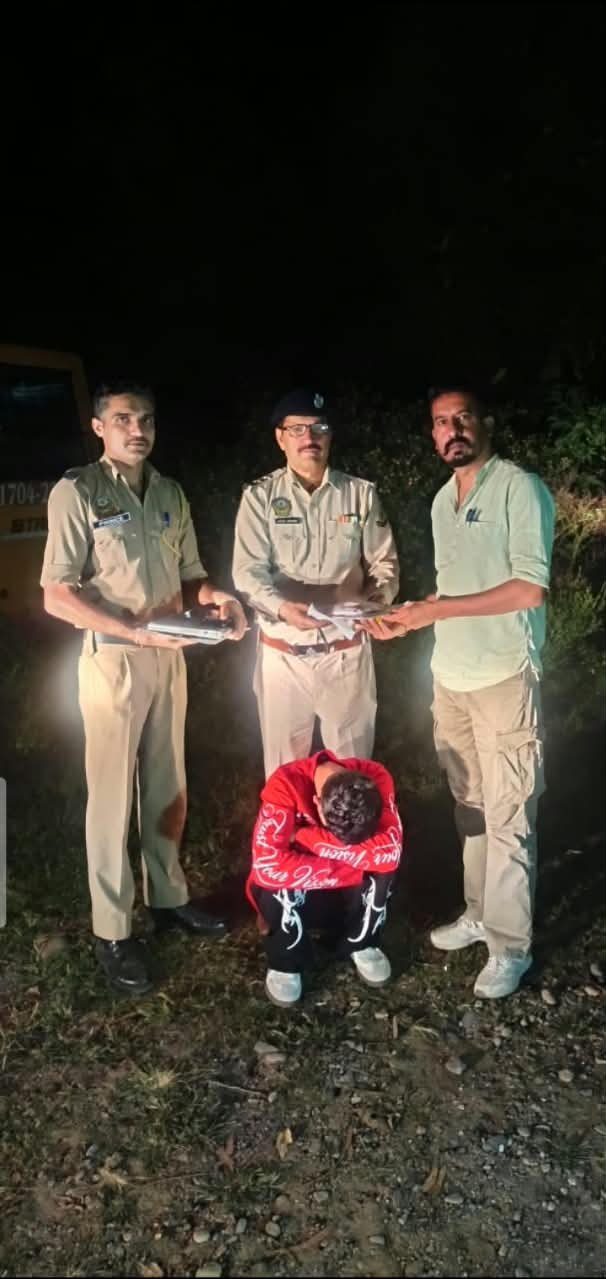 पांवटा साहिब में SIU की बड़ी कार्रवाई, 11.54 ग्राम चिट्टे के साथ शिलाई का युवक गिरफ्तार