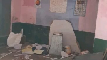 पांवटा साहिब के हिरपुर स्कूल की छत गिरी, बड़ा हादसा टला: जर्जर भवन में पढ़ने को मजबूर विद्यार्थी…