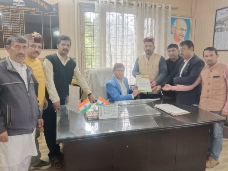 शिलाई में जलशक्ति विभाग की भर्ती पर BJP का हल्लाबोल, 1 नवंबर से आंदोलन की चेतावनी….
